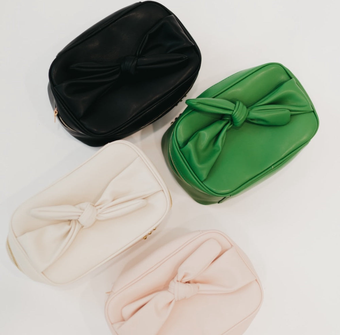 Madelyn Bow Makeup Bag